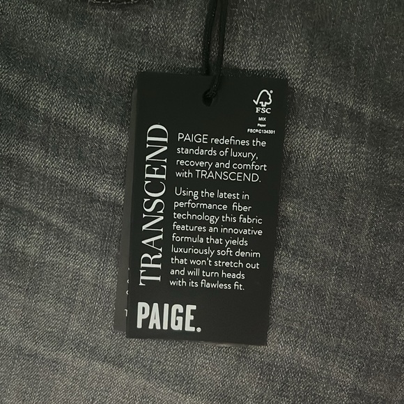 NWT PAIGE VERDUGO ANKLE MID RISE ULTRA SKINNY JEANS SIZE 31 - Picture 4 of 6